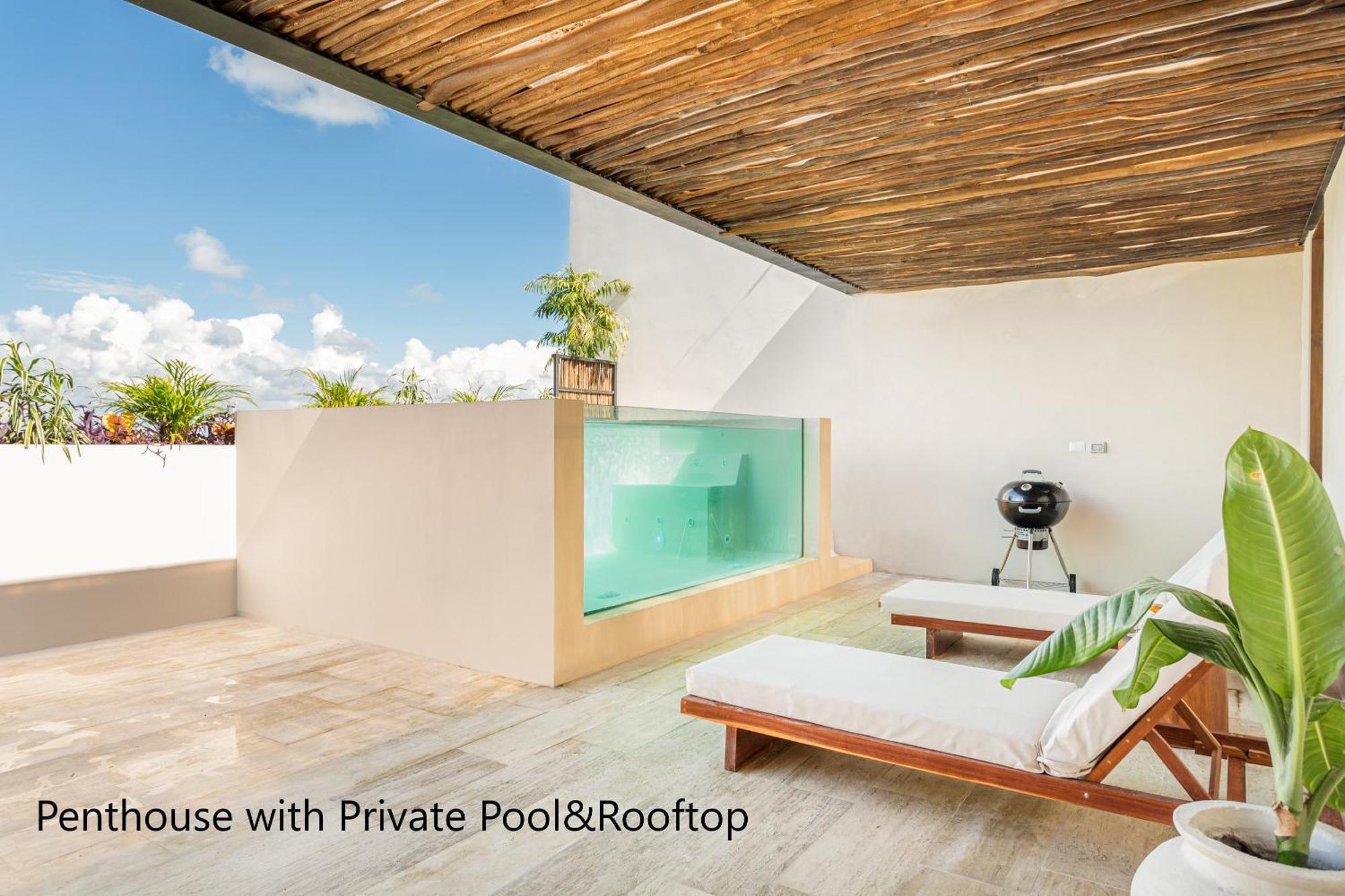 Extraordinary 2Br Apartment In Fully Equipped Hotel In Tulum Exterior foto